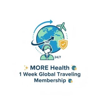 MORE Health 1 Week Global Traveling Membership Voucher