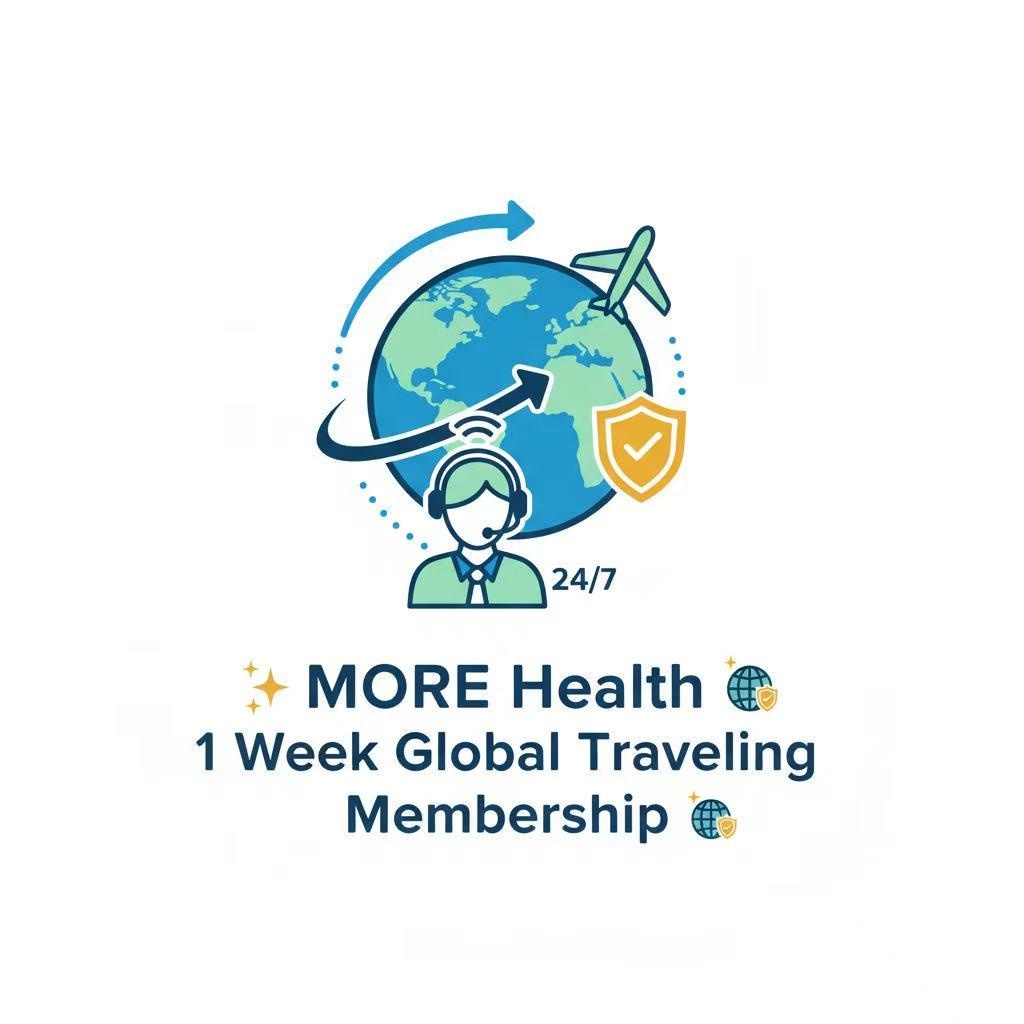 MORE Health 1 Week Global Traveling Membership Voucher